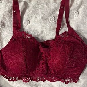 BALI  Lace red Bra - never worn